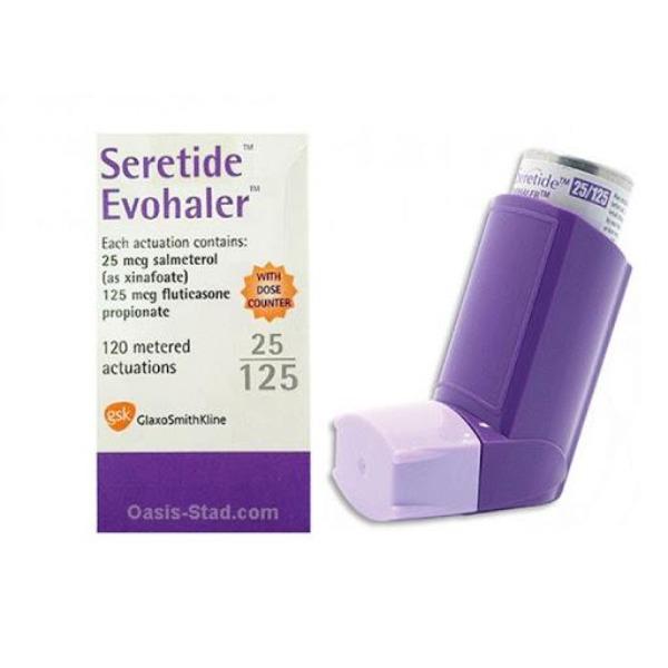 Seretide Evohaler Inhaler 25/125